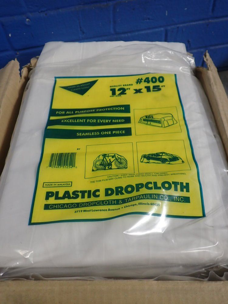Chicago Dropcloth Plastic Dropcloths