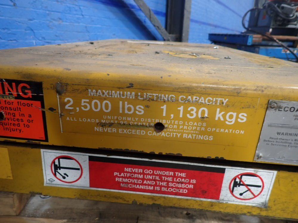 Ecoa Hydraulic Lift Table