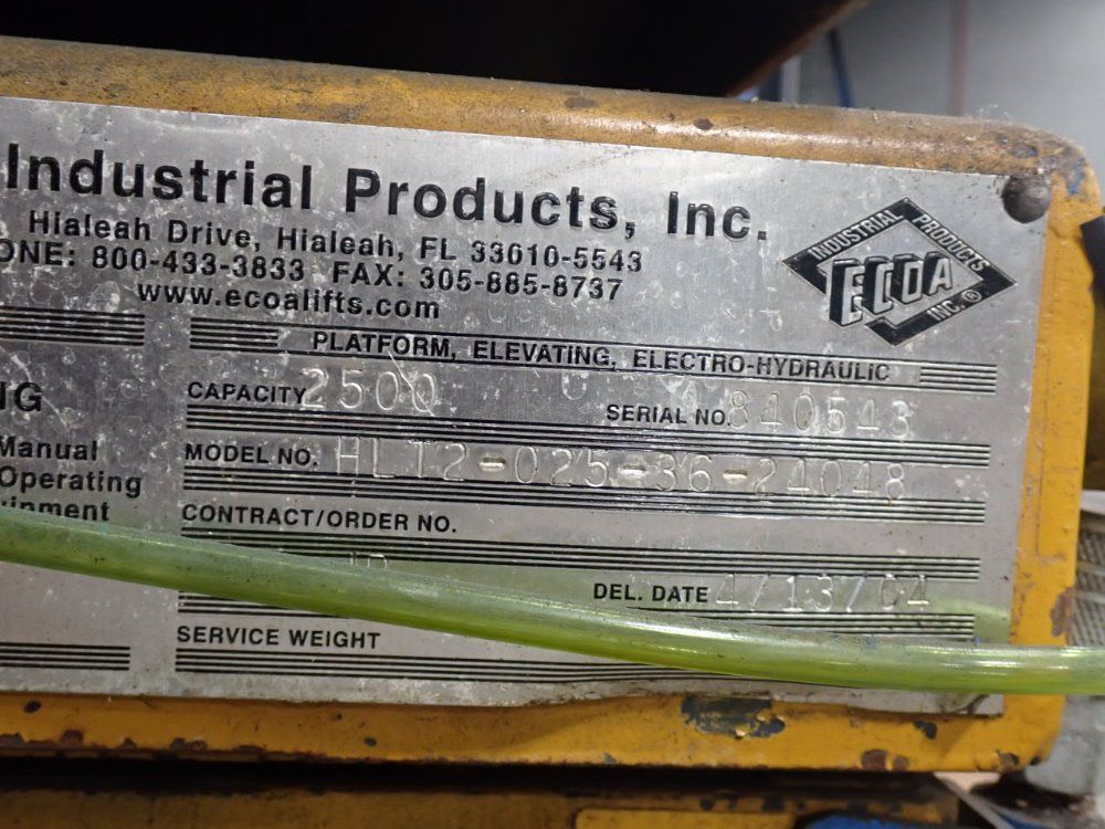 Bishamon/ecoa Hydraulic Lift Table