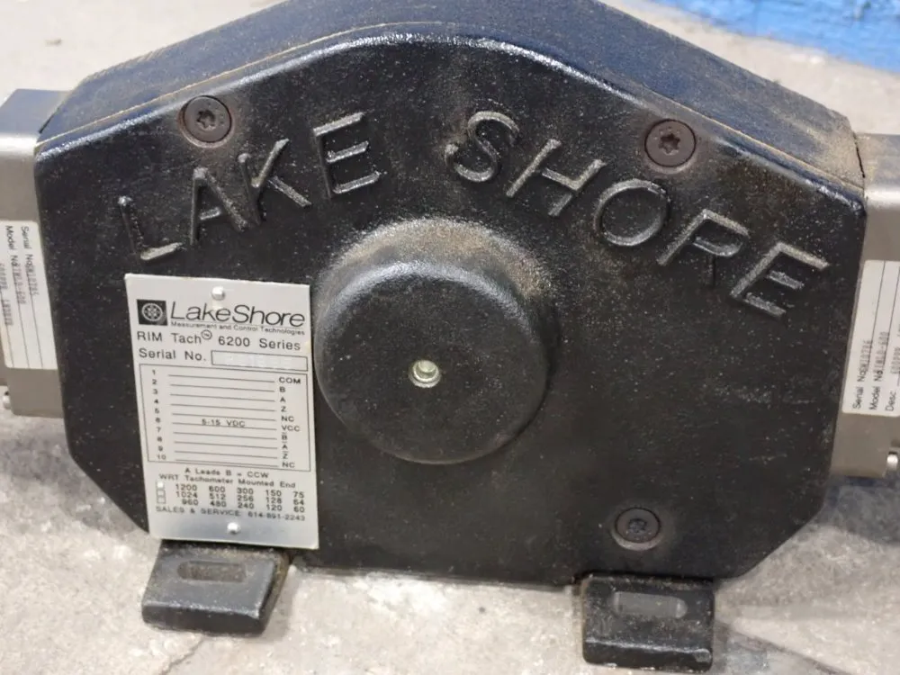 Lakeshore Enoder Tachometer - Rimtach 6200 Series