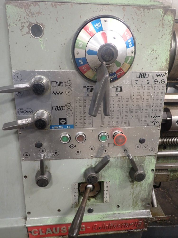Clausing 17" X 35" Colchester 15 Lathe - Colchester 15