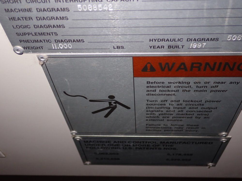 Cincinnati Milacron Vector Ch-70-r Vertical Injection Molder - Vector Ch-70-r