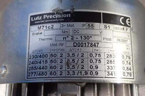 Lutz Precision Electrode Dresser Assembly