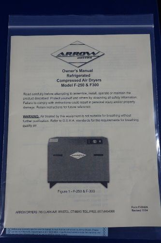 Arrow Dryers Air Dryer