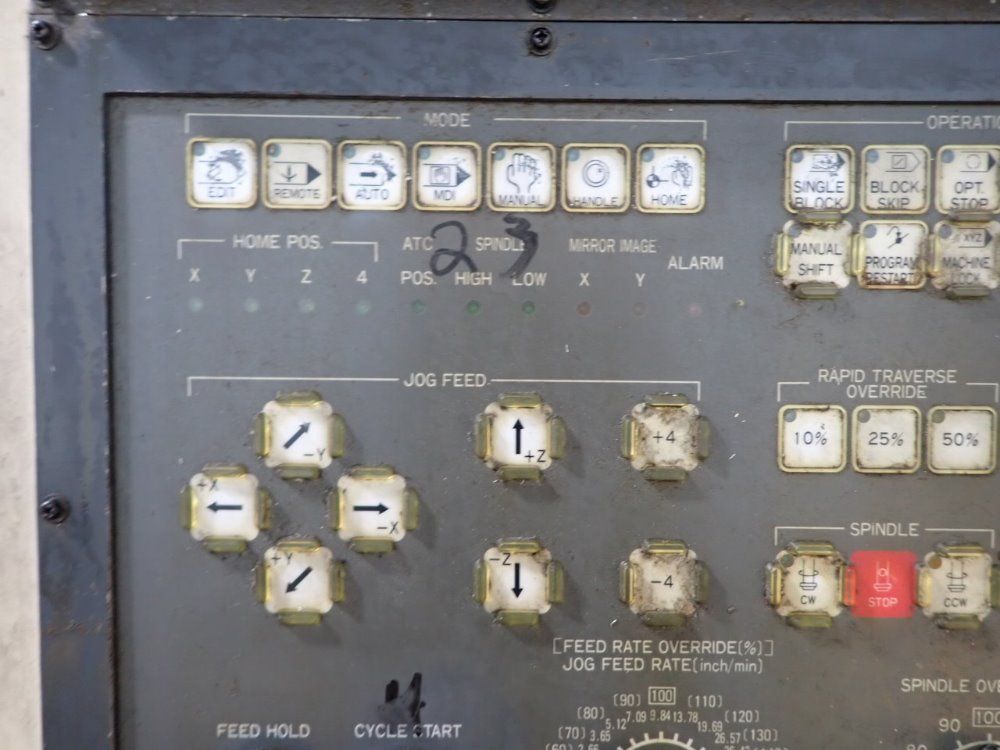 Okuma & Howa 19" X 43" Okuma M-511v Cnc Vmc - M-511v