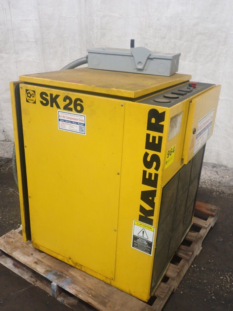 Kaeser 20 Hp Sk-26 Air Compressor - Sk-26