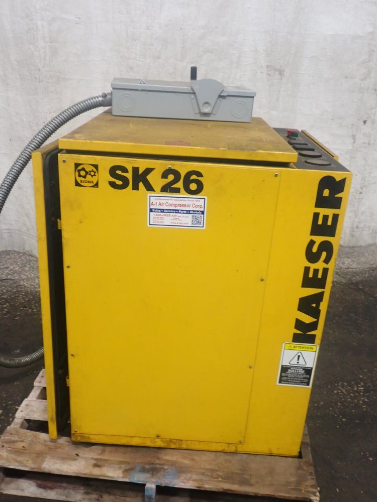 Kaeser 20 Hp Sk-26 Air Compressor - Sk-26