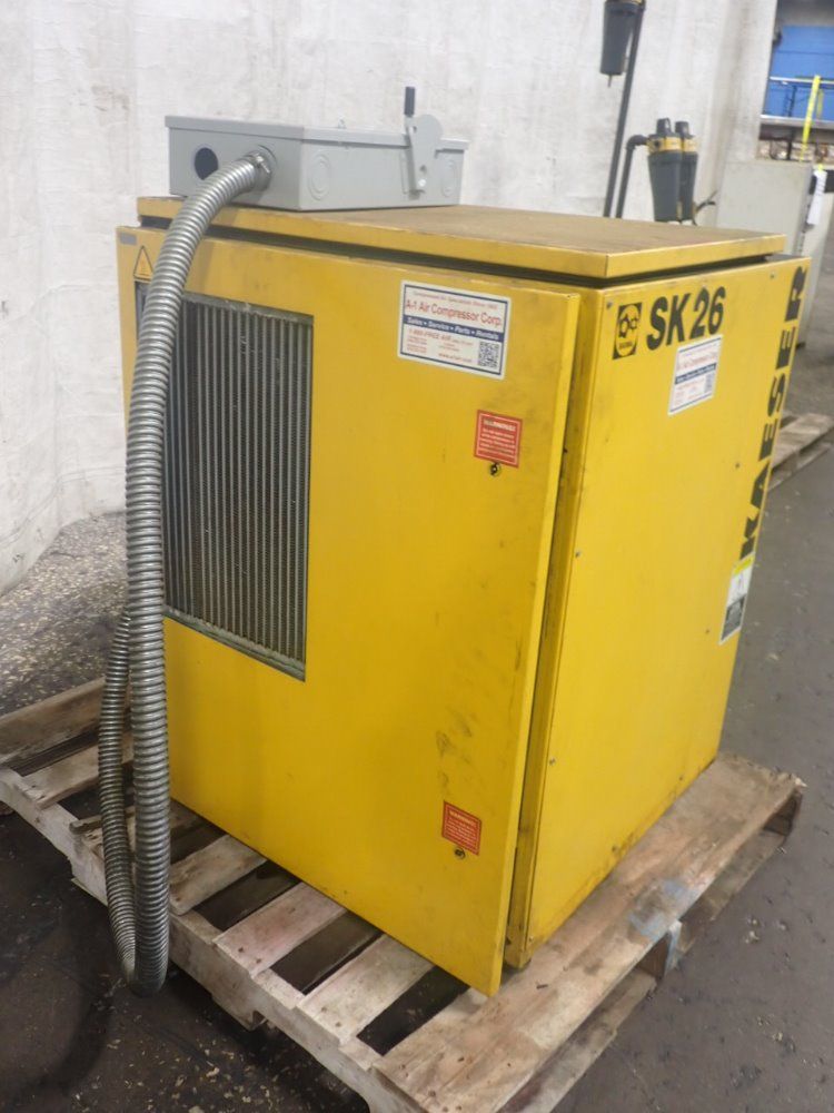 Kaeser 20 Hp Sk-26 Air Compressor - Sk-26