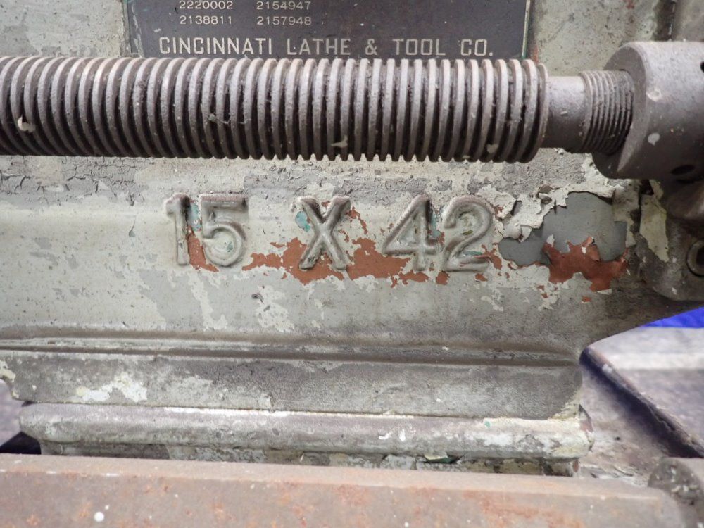 Cincinanti Lathe & Tool/tray-top Gintilathe Lathe