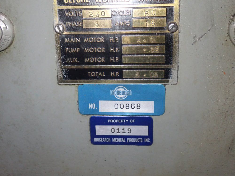 Clausing Colchester 14"x42" Lathe