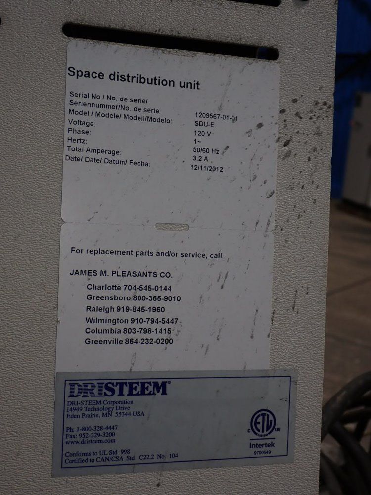 Dristeem 91.2 Pph Vaporstream Humidifier - Vlc-32-2