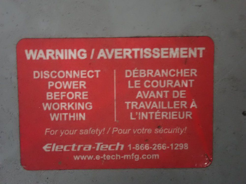 Electra-tech Manufacturing Inc. Safety Gate Control Box - 61950