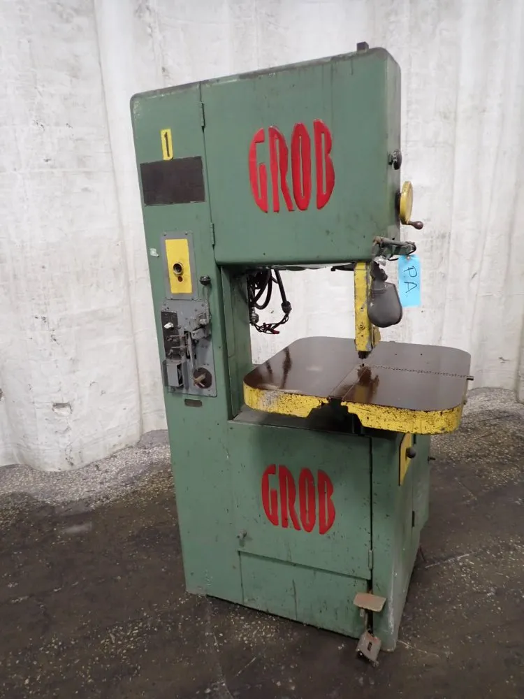 Grob Brothers Vertical Band Saw