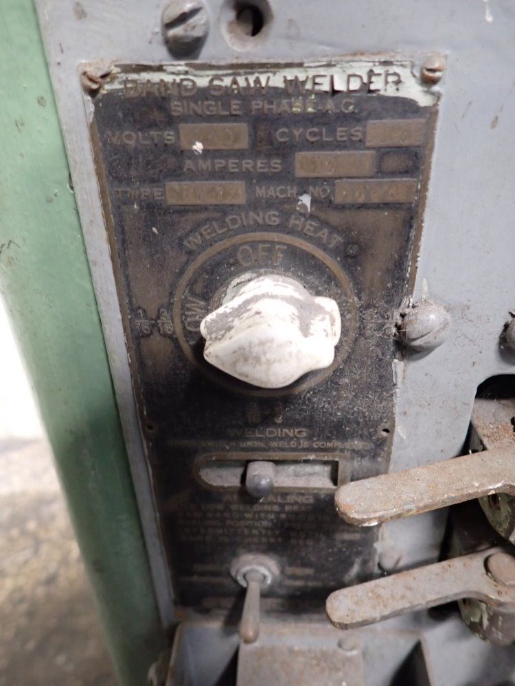 Grob Brothers Vertical Band Saw