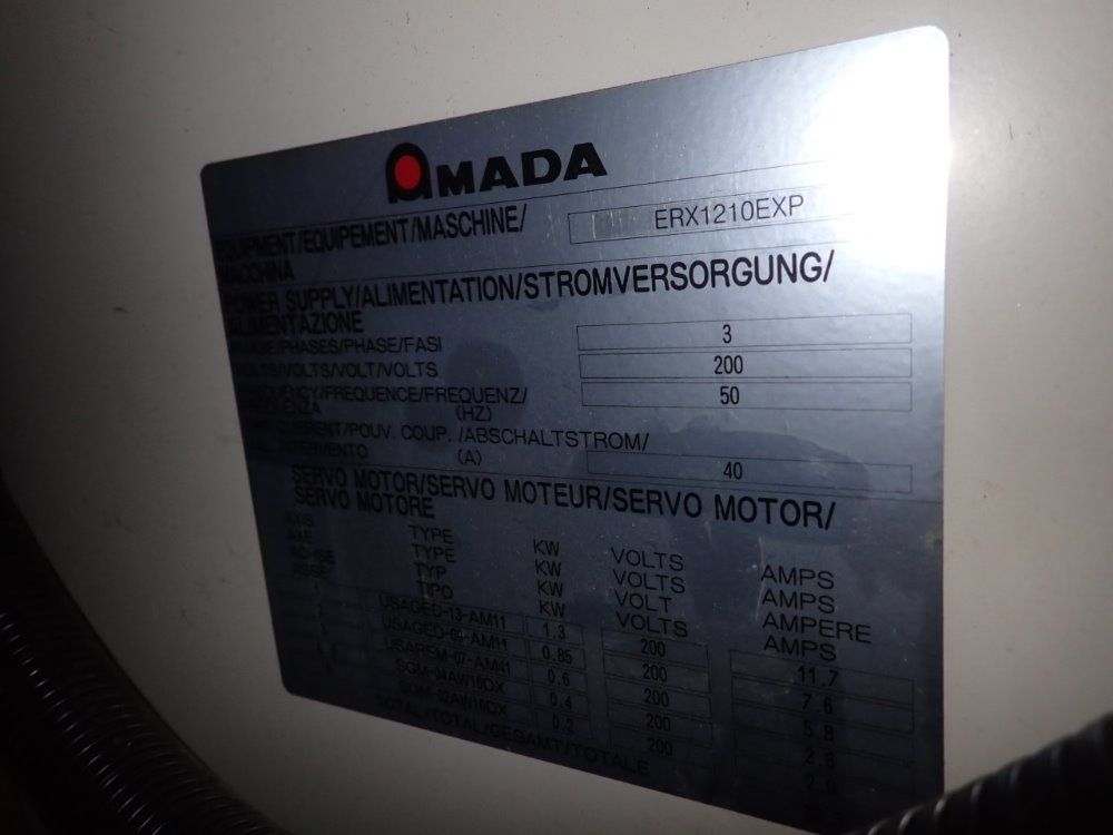Amada Cnc Press Brake - Fbd-8025m
