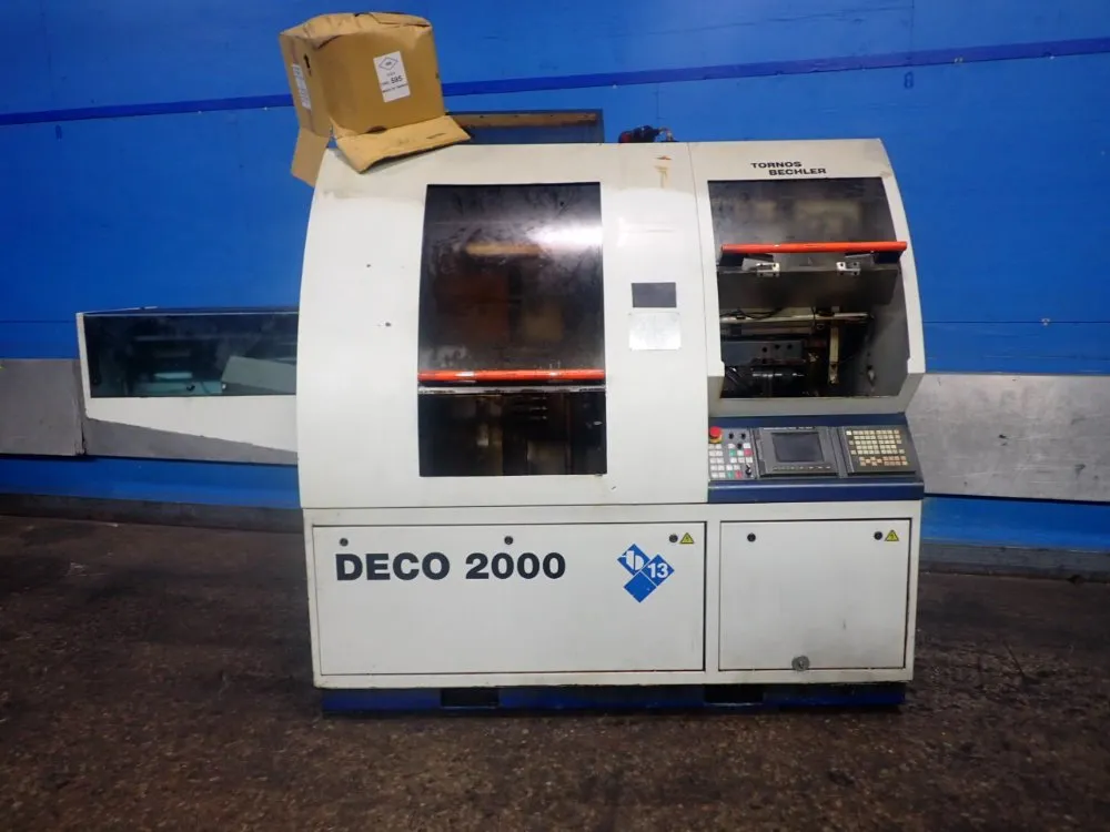 Tornos Bechler Deco-13 Cnc Turning Machine - Deco-13