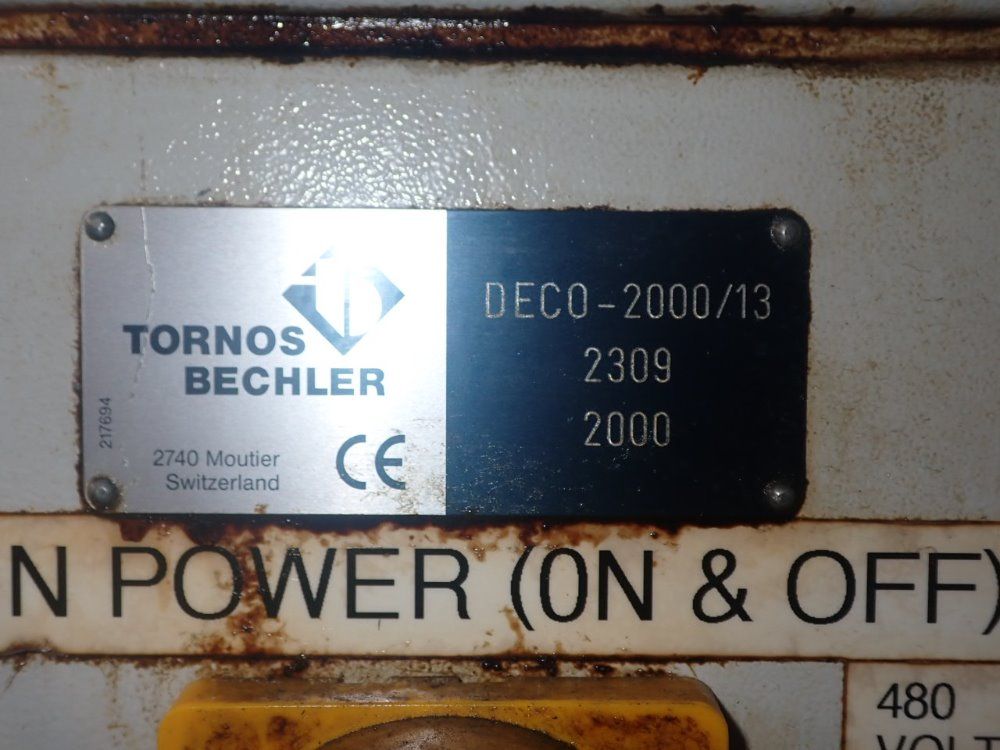 Tornos Bechler Deco-13 Cnc Turning Machine - Deco-13