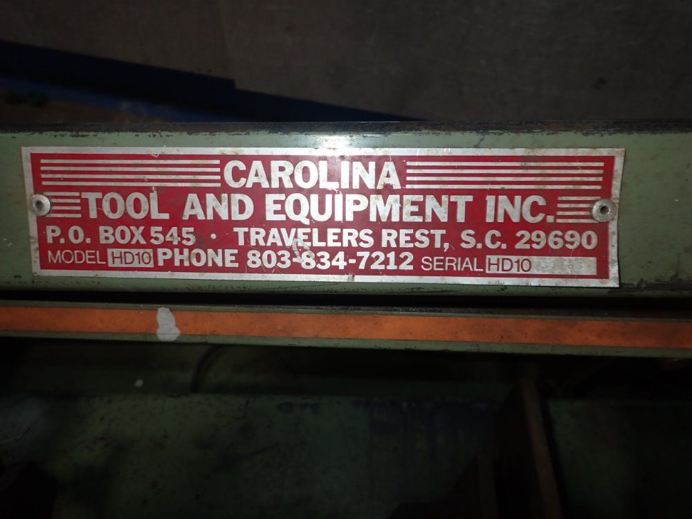 Carolina Horizontal Bandsaw