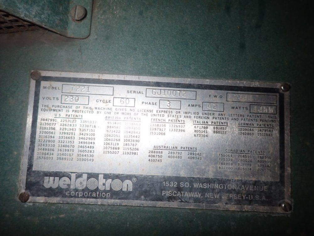 Weldtron Heat Tunnerl