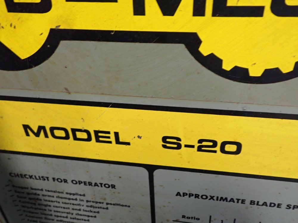 Hyd - Mech Horizontal Bandsaw