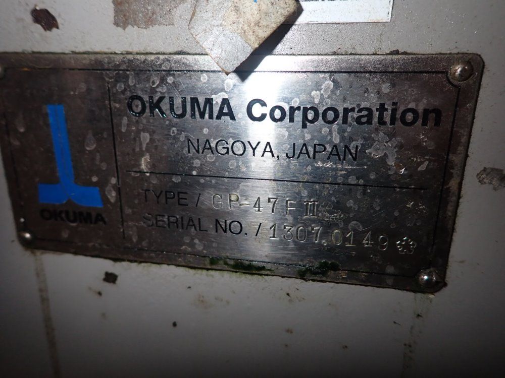 Okuma Cnc Grinder