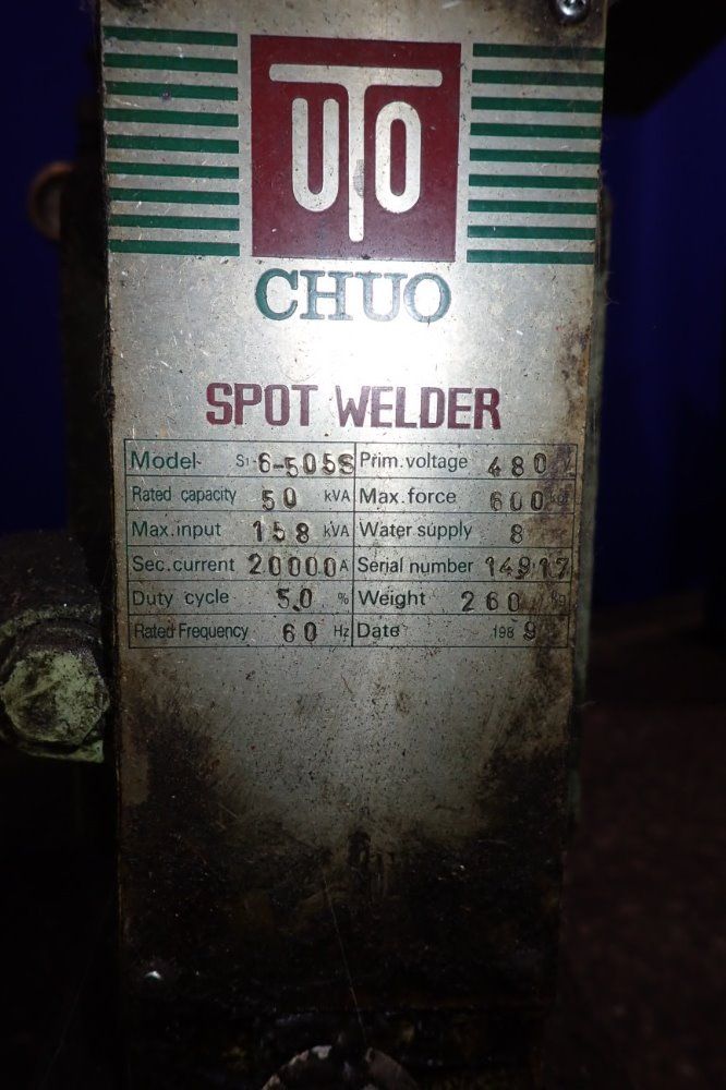 Uto Chuo Spot Welder