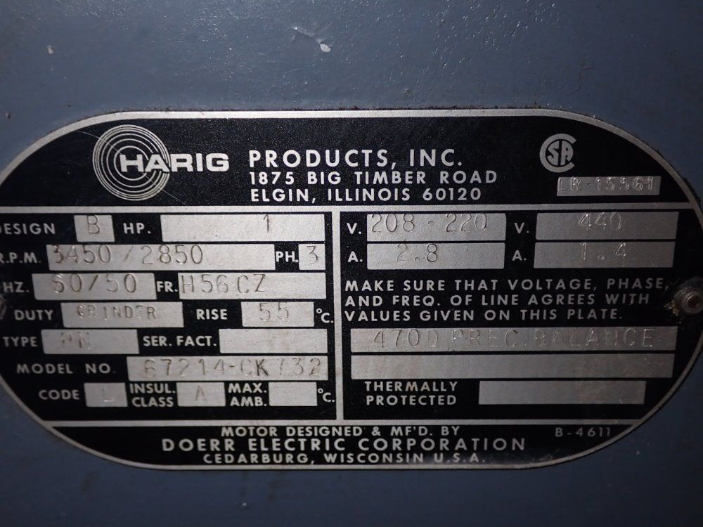 Harig Surface Grinder