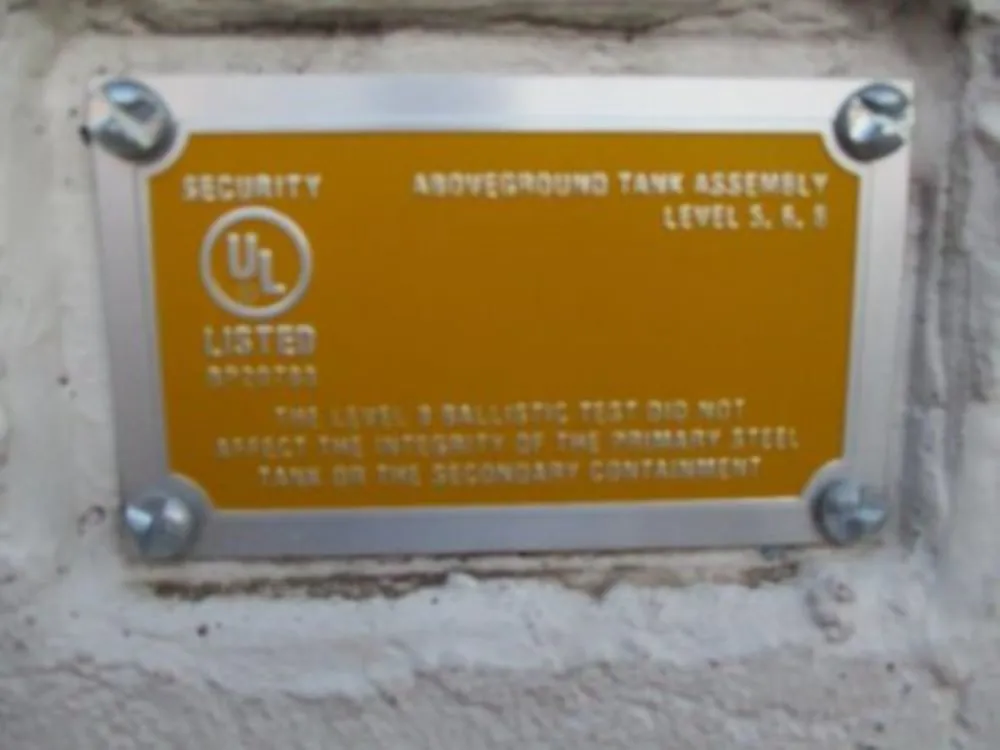 Convault 2000 Gallon Wrn20003sf Fuel Tank - Wrn20003sf