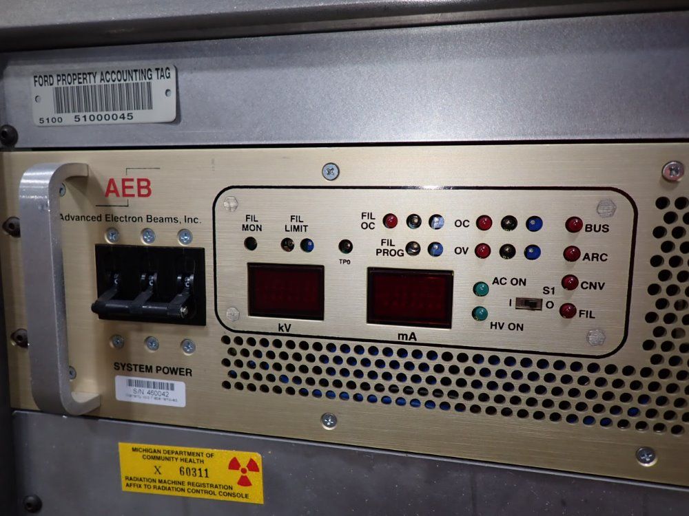 Aeb/ Advanced Electron Beams Inc X-ray