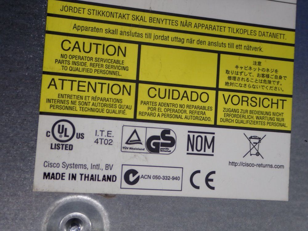 Cisco Systems Ethernet Port - Xl