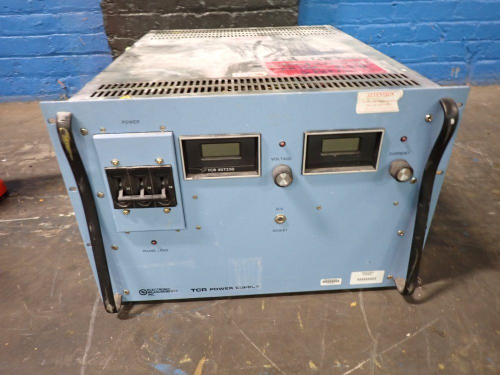 Electronic Measurements Power Supply - Tcr 40t0250-1-d-ov