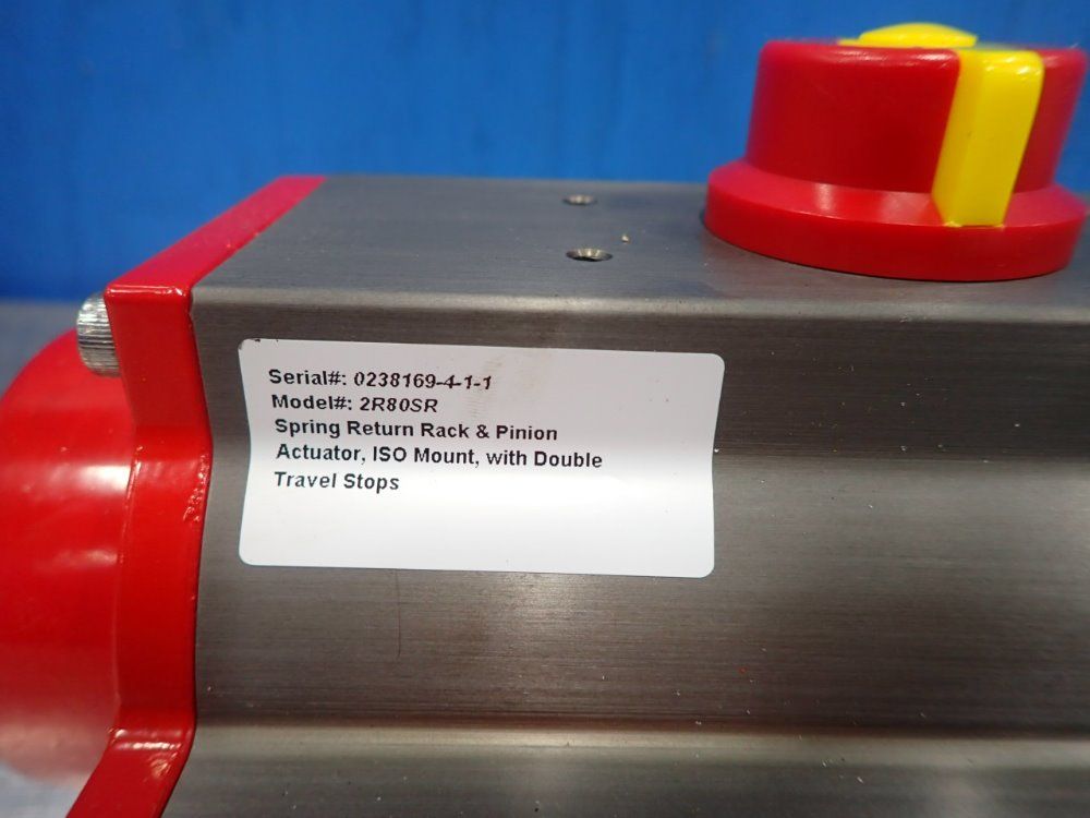 Triac 40-100 Psi Air Supply Rack & Pinion Actuator - 2r80sr