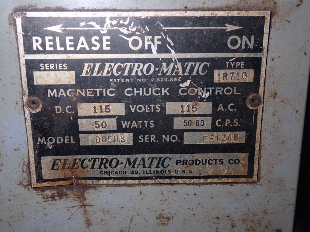 Doall 1hp/1.3a Surface Grinder - Md-6