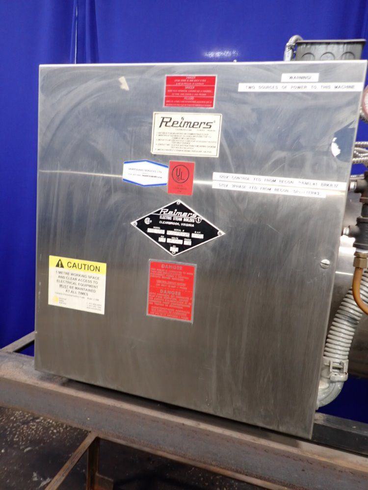 Reimers Rh 36 Electric Steam Boiler - Rh 36