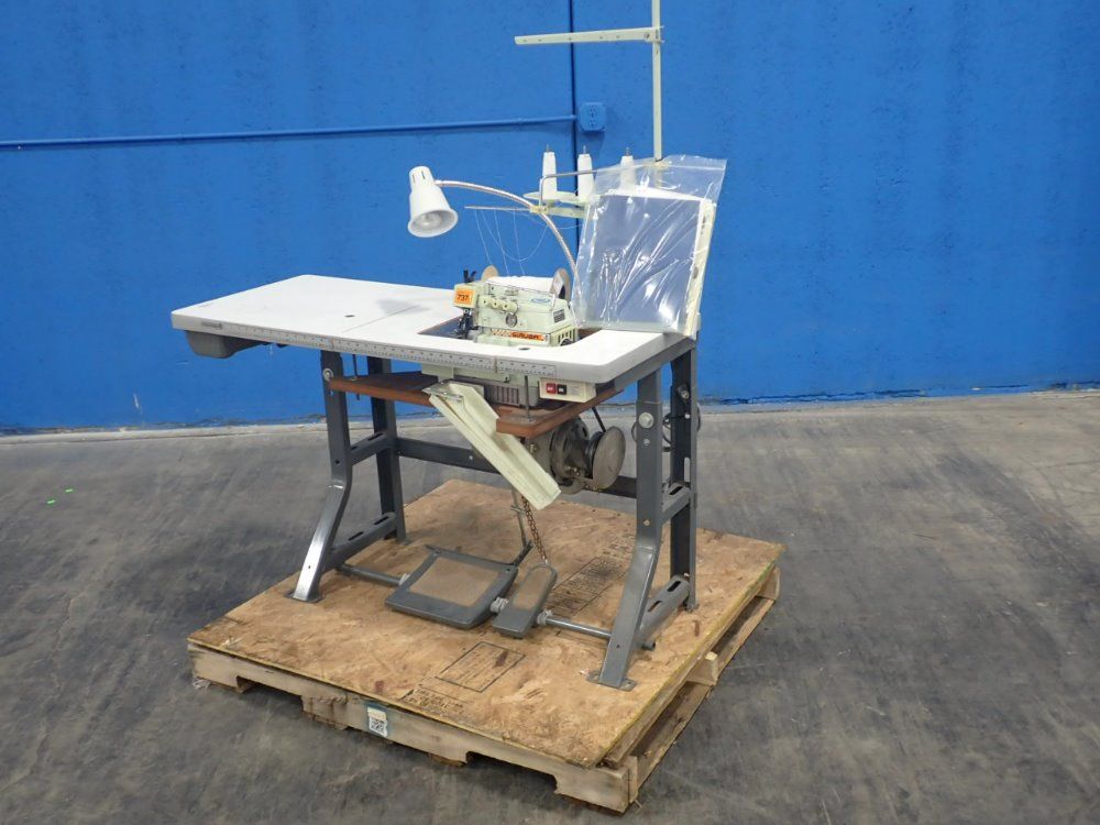 Hoffman Bros 2", 1/2 Hp Motor Sewing Table And Machine - 737 D
