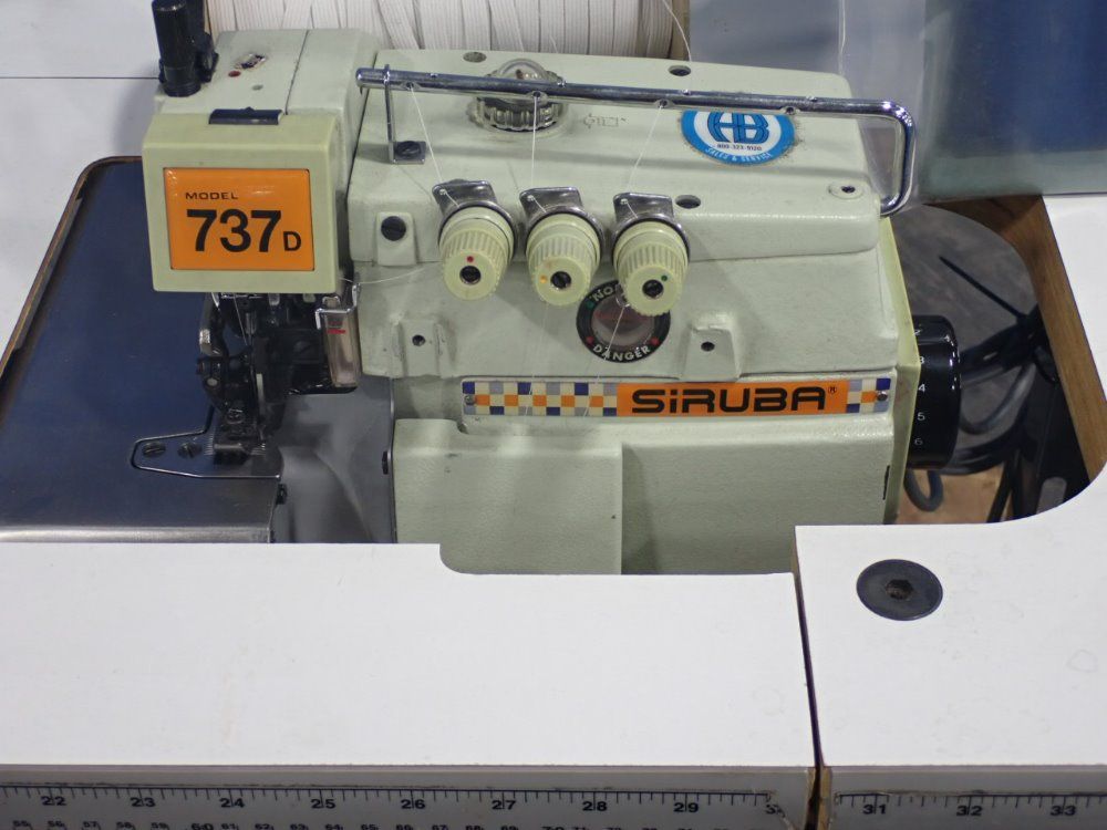 Hoffman Bros 2", 1/2 Hp Motor Sewing Table And Machine - 737 D