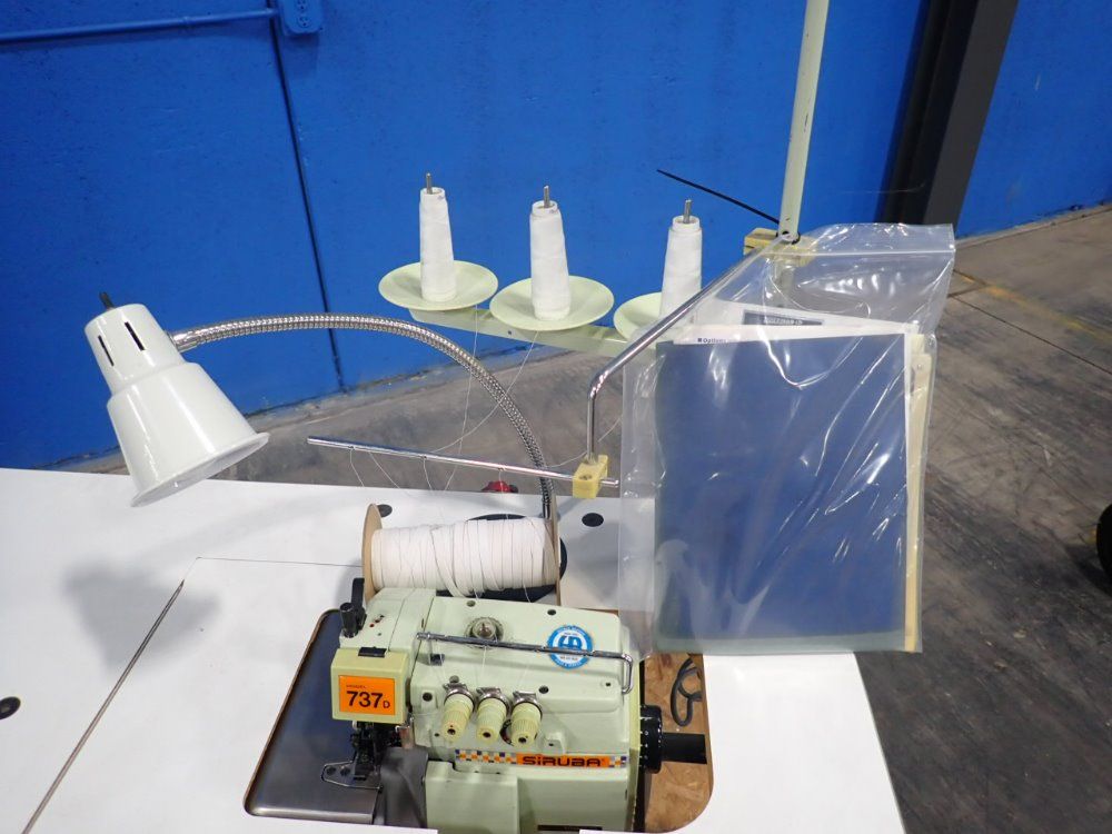 Hoffman Bros 2", 1/2 Hp Motor Sewing Table And Machine - 737 D