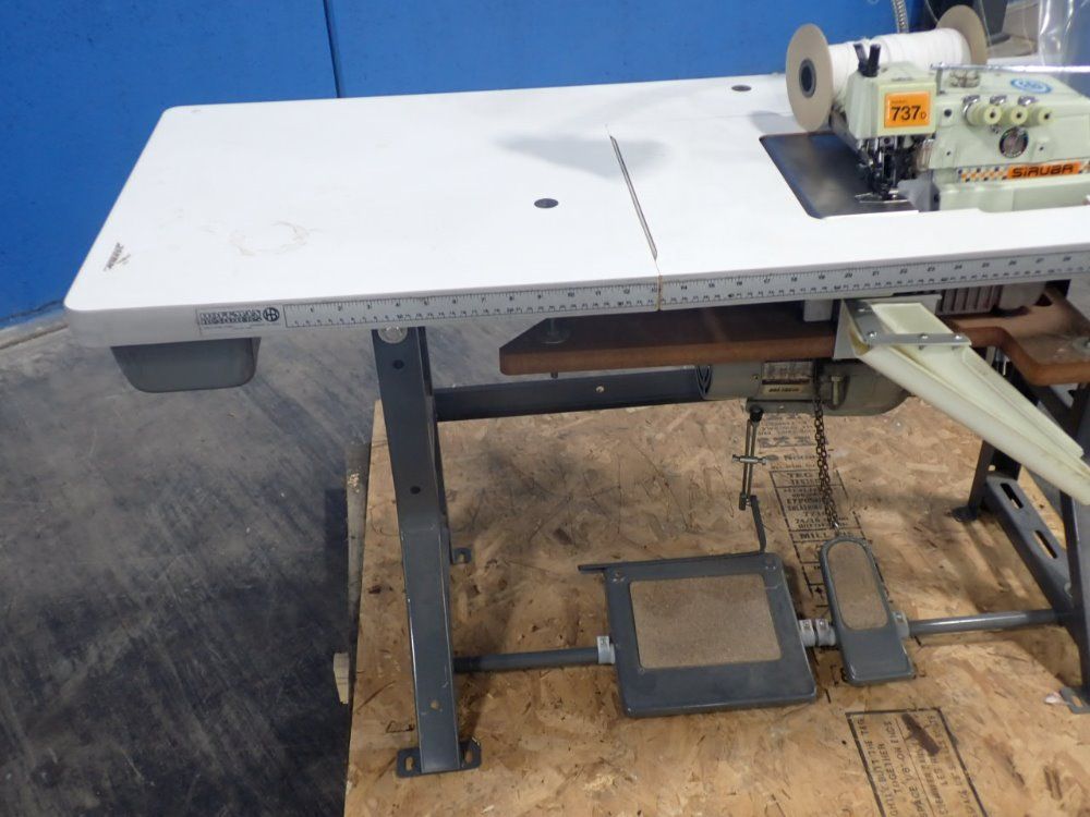 Hoffman Bros 2", 1/2 Hp Motor Sewing Table And Machine - 737 D