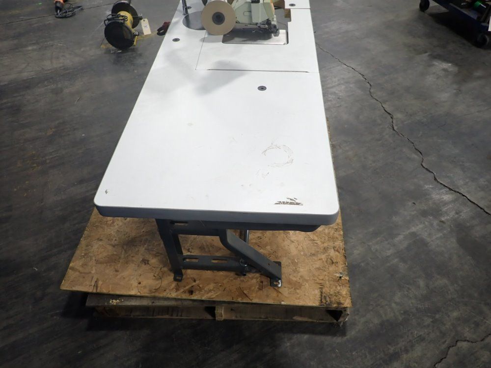 Hoffman Bros 2", 1/2 Hp Motor Sewing Table And Machine - 737 D