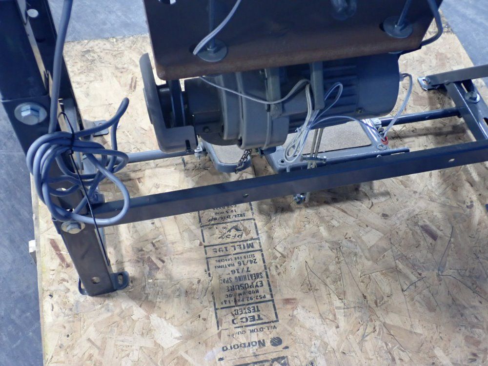 Hoffman Bros 2", 1/2 Hp Motor Sewing Table And Machine - 737 D