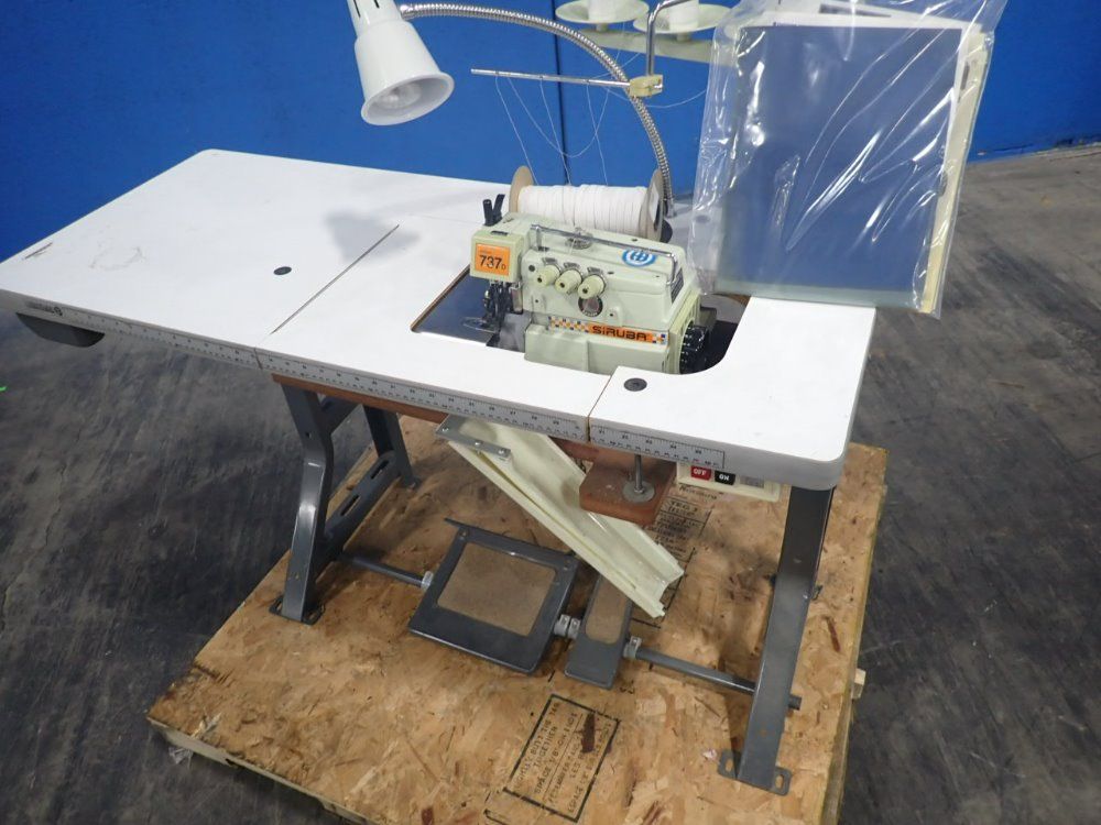 Hoffman Bros 2", 1/2 Hp Motor Sewing Table And Machine - 737 D