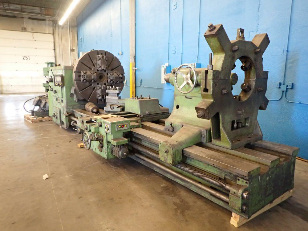 Wmw 64"x180" Facing & Centering Lathe - Dps1600x3150