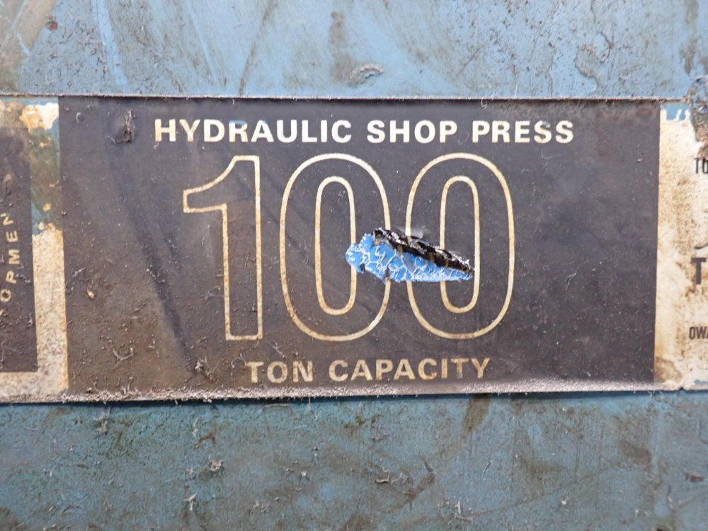 Otc 100 Tons Hydraulic Press
