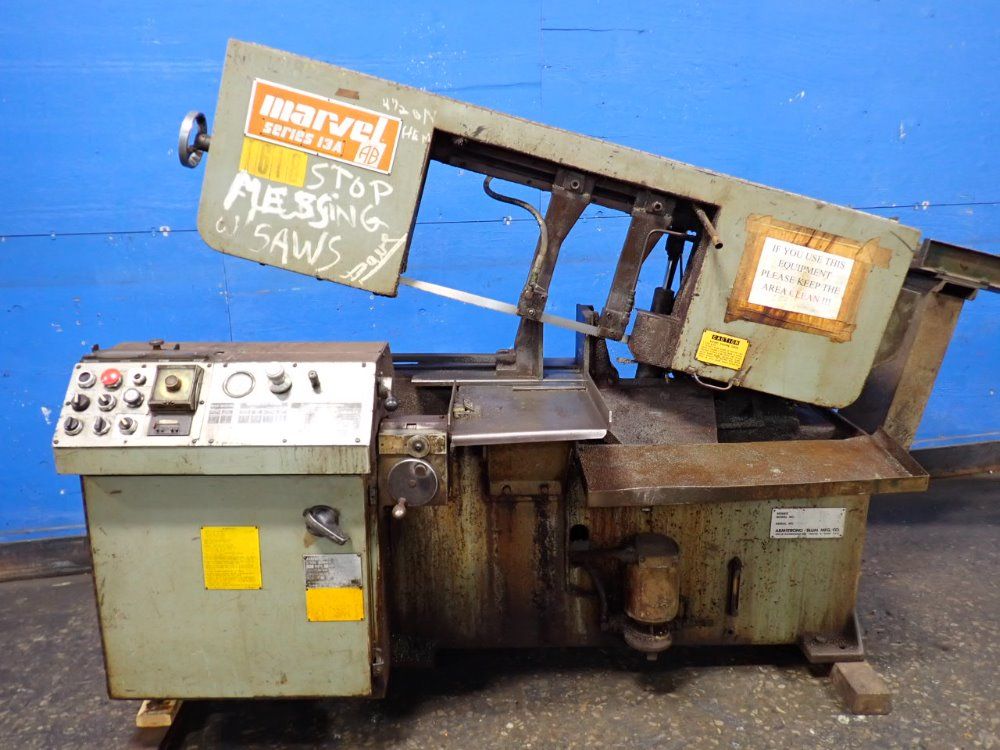 Marvel 16" X 13 1/2" M11/13a Horizontal Band Saw - M11/13a