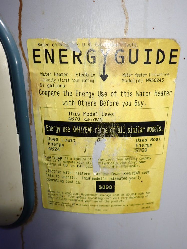 Rheem 61 Gallons Water Heater - Marathon