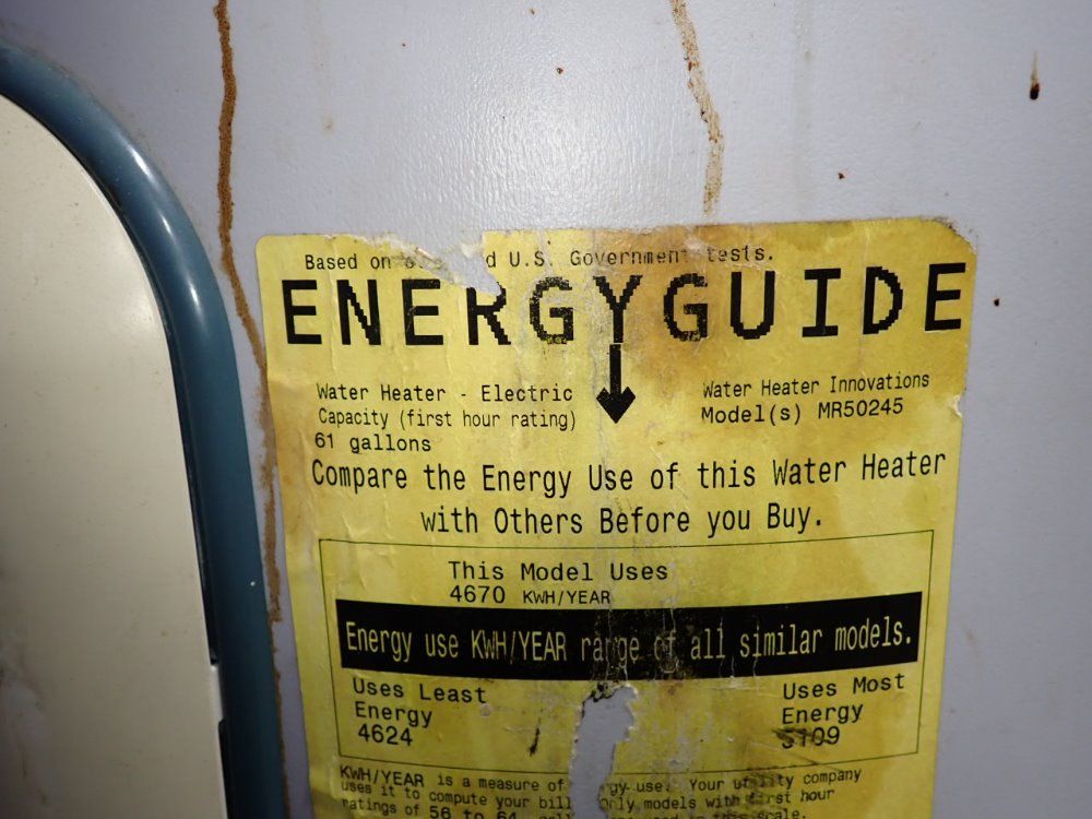 Rheem 61 Gallons Water Heater - Marathon