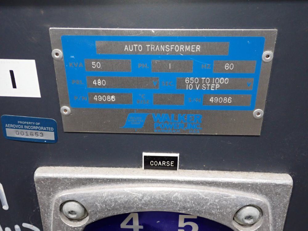 Walker Power Inc 50 Kva Auto Transformer - 49086