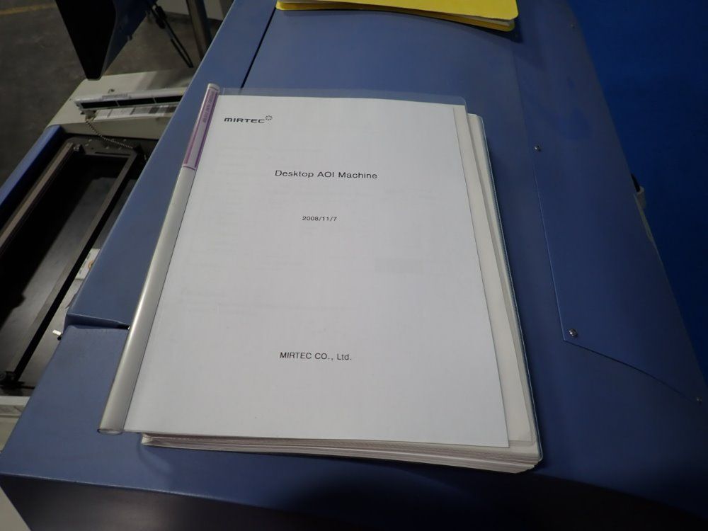 Mirtec 17" X 19" Desktop Aoi Machine - Mv-3l