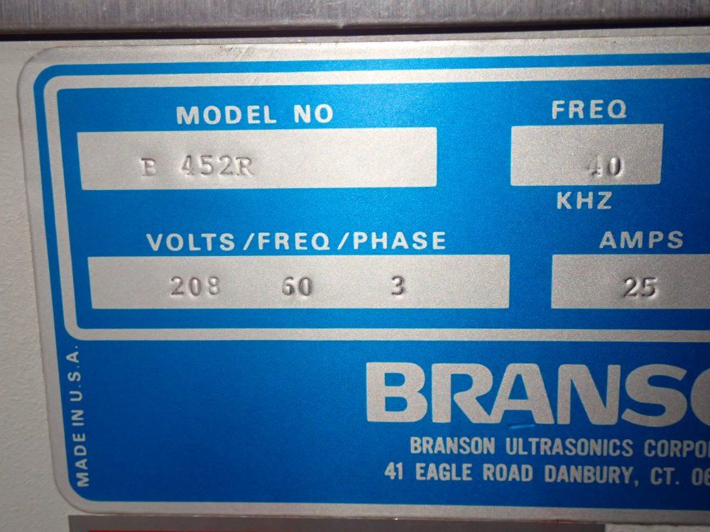 Branson B452r Degreaser - B452r