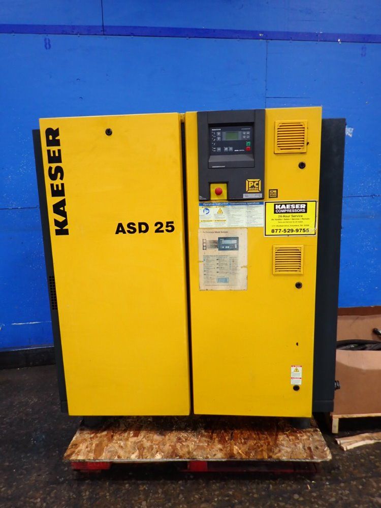 Kaeser 25 Hp Asd25 Air Compressor - Asd25